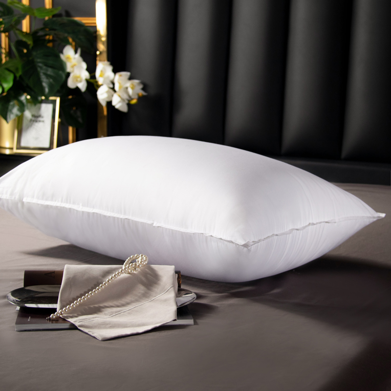 宾馆床上用品宾馆枕头批F星级酒店宾馆枕芯枕头超舒适羽丝绒